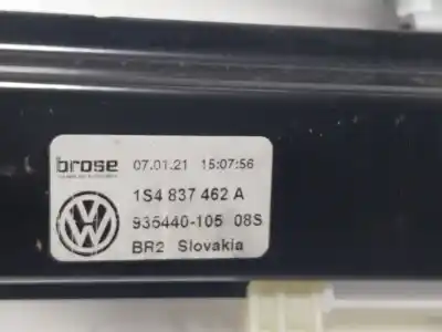 Автозапчастина б/у регулятор переднього правого скла для seat mii (kf1) electric посилання на oem iam 1s4837462a  1s4837462