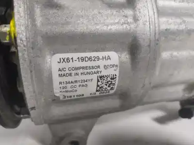 Second-hand car spare part air conditioning compressor for ford focus iv (hn) 1.0 ecoboost oem iam references 2634805  jx6119d629ha