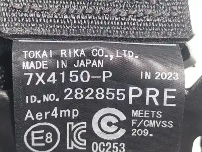 Автозапчасти б/у передний левый ремень безопасности за toyota rav 4 v (_a5_, _h5_) 2.5 hybrid awd (axap54) ссылки oem iam 7322047221c7  282855