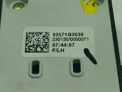 Автозапчастина б/у передні вікний вмикач для hyundai i30 (pde, pd, pden) 2.0 n посилання на oem iam 93571g3030pmp  93571g3030