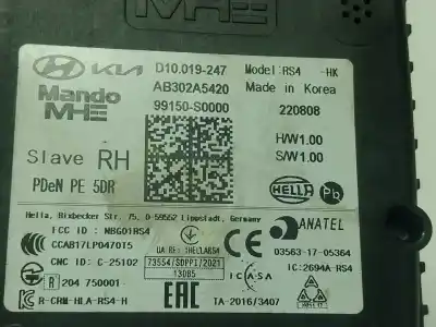 Автозапчасти б/у электронный модуль за hyundai i30 (pde, pd, pden) 2.0 n ссылки oem iam 99150s0000  99150s0000