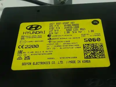 Автозапчасти б/у электронный модуль за hyundai i30 (pde, pd, pden) 2.0 n ссылки oem iam 95480s0600  95480s0600