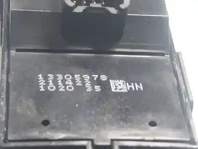 Автозапчасти б/у выключатель левого переднего окна за opel astra j (p10) 1.7 cdti (68) ссылки oem iam 13305978  13305978