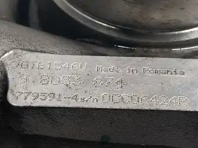 Автозапчасти б/у турбокомпенсатор за opel astra j (p10) 1.7 cdti (68) ссылки oem iam 98053674  98053674