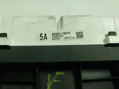 Peça sobressalente para automóvel em segunda mão quadrante por lexus ct 1.8 16v cat (híbrido) referências oem iam 8380076670  8380076670