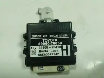 Peça sobressalente para automóvel em segunda mão módulo eletrônico por lexus ct 1.8 16v cat (híbrido) referências oem iam 8996076030