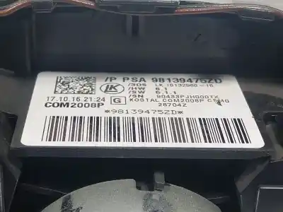 Автозапчасти б/у управление светом за citroen c4 cactus 1.2 vti 82 ссылки oem iam 98139475zd 6243e4 98139475zd