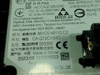Автозапчастина б/у електронний модуль для toyota rav 4 v (_a5_, _h5_) 2.5 hybrid (axap54) посилання на oem iam 861c042110c0  861c042110