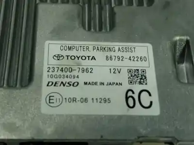 Автозапчастина б/у електронний модуль для toyota rav 4 v (_a5_, _h5_) 2.5 hybrid awd (axap54) посилання на oem iam 8679242260  8679242260