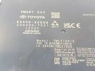 Автозапчасти б/у электронный модуль за toyota rav 4 v (_a5_, _h5_) 2.5 hybrid (axap54) ссылки oem iam 899h042310  8999042550