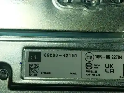 Автозапчастина б/у електронний модуль для toyota rav 4 v (_a5_, _h5_) 2.5 hybrid awd (axap54) посилання на oem iam 8628042100  8628042100