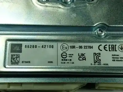 Автозапчасти б/у электронный модуль за toyota rav 4 v (_a5_, _h5_) 2.5 hybrid awd (axap54) ссылки oem iam 8628042100  8628042100