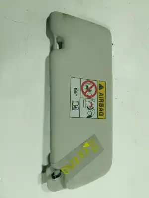 Second-hand car spare part right sunshade for dacia sandero 0.9 tce oem iam references 