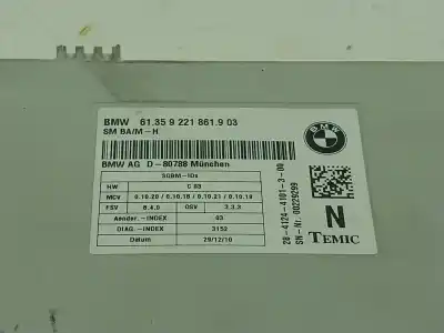 Pezzo di ricambio per auto di seconda mano modulo elettronico per bmw x6 (e71, e72) xdrive 40 d riferimenti oem iam 61359264974  9221861