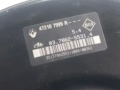 Second-hand car spare part brake servo for dacia dokker express furgoneta/monovolumen 1.6 lpg oem iam references 472108624r  472107999r