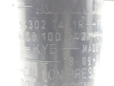 Peça sobressalente para automóvel em segunda mão amortecedor dianteiro esquerdo por renault zoe 68 kw referências oem iam   543027411r