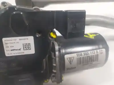 Second-hand car spare part front windshield wiper motor for porsche macan (typ ) 3.0 v6 tdi cat oem iam references 95b955113a  95b955113b