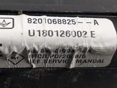 Second-hand car spare part electronic module for renault twizy life oem iam references 8201068825  8201068825