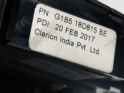 Second-hand car spare part audio system / radio cd for ford transit v363 caja/chasis (fed, ffd) 2.2 tdci oem iam references 2581510  g1b518d815
