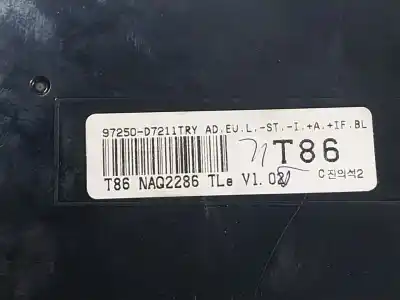 Автозапчасти б/у климат-контроль за hyundai tucson (tl, tle) 1.7 crdi ссылки oem iam 97250d7211try  