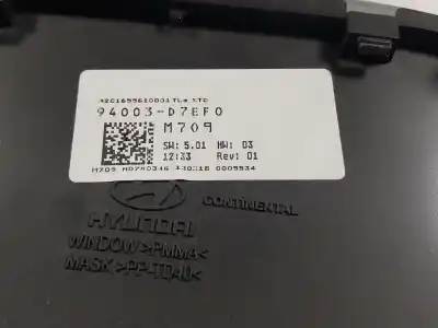 Автозапчастина б/у панель інструментів для hyundai tucson (tl, tle) 1.7 crdi посилання на oem iam 94003d7ef0  94003d7ef0