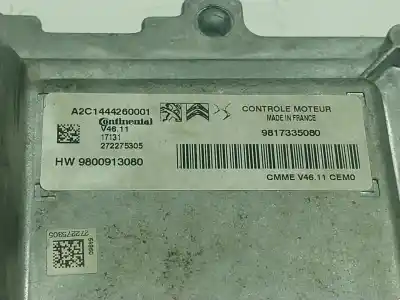 Автозапчасти б/у блок управления двигателем за citroen c3 iii (sx) 1.2 vti 82 ссылки oem iam 1619374980  98173335080