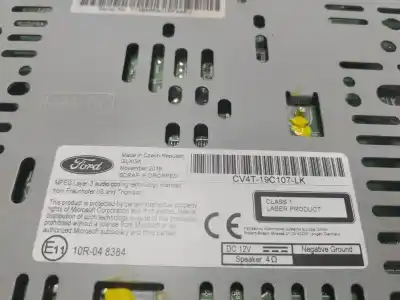 Peça sobressalente para automóvel em segunda mão sistema de áudio / rádio cd por ford kuga ii (dm2) 1.5 ecoboost referências oem iam 2269739  cv4t19c107lk