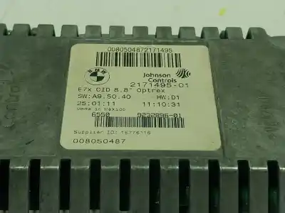 Tweedehands auto-onderdeel multifunctioneel display voor bmw x6 (e71, e72) xdrive 40 d oem iam-referenties 65509289580  217149501