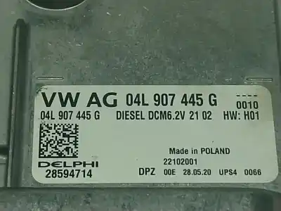 Автозапчасти б/у блок управления двигателем за seat leon (5f1) 1.6 tdi ссылки oem iam 04l906056tj  04l907445g