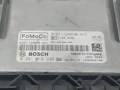Автозапчастина б/у ебу контролер двигуна для ford fiesta vi (cb1, ccn) 1.4 tdci посилання на oem iam 1696531  bv2112a650acc