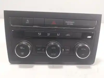 Peça sobressalente para automóvel em segunda mão comando de sofagem (chauffage / ar condicionado) por seat leon (5f1) 1.2 tsi referências oem iam 5f0907044akyms