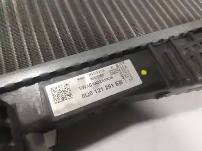 Автозапчастина б/у водяний радіатор для seat leon (5f1) 1.2 tsi посилання на oem iam 5q0121251ec  5q0121251eb
