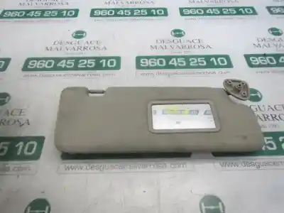 Peça sobressalente para automóvel em segunda mão para-sol direito por ssangyong kyron 200 xdi limited referências oem iam 