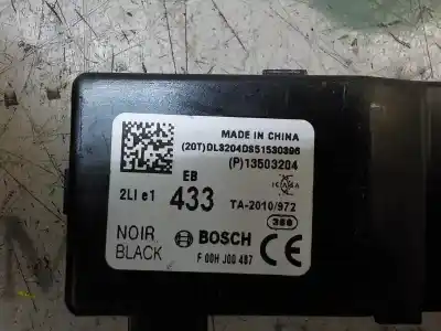 Peça sobressalente para automóvel em segunda mão módulo eletrônico por opel corsa e selective referências oem iam 13503204  13503204