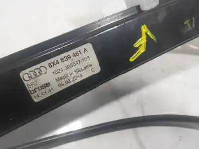 Second-hand car spare part rear left window regulator for audi a1 (8x) 1.6 tdi oem iam references   8x4839461a
