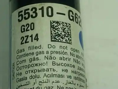 Автозапчастина б/у правий задній амортизатор для kia picanto iii (ja) 1.0 посилання на oem iam   55310g6200