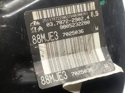 Second-hand car spare part brake servo for citroen jumpy furgón (v_) 1.5 bluehdi 120 oem iam references 1613263680  9805232280