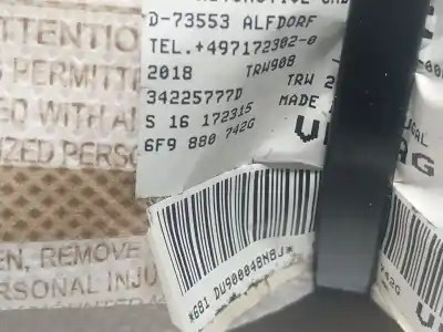 Автозапчастина б/у передня права подушка безпеки для seat arona (kj7, kjp) 1.0 tsi посилання на oem iam 6f9880742g  6f9880742g