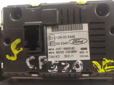 Second-hand car spare part multifunction display for ford focus lim. (cb8) 2.0 tdci cat oem iam references   am5t18b955bd