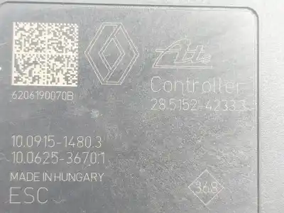 Автозапчасти б/у абс за renault megane iv fastback (b9a/m/n_) 1.5 blue dci 115 (b9a6) ссылки oem iam 476600737r  476607355r