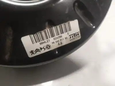 Second-hand car spare part brake servo for opel corsa f 1.2 (68) oem iam references   9824391180