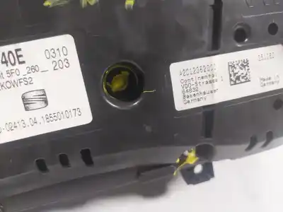 Автозапчасти б/у приборная доска за seat leon (5f1) 1.2 tsi ссылки oem iam 5f0920740e  5f0920740e