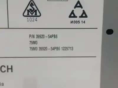 Second-hand car spare part gps navigation system for suzuki vitara (ly) 1.6 (apk 416) oem iam references   7515000428h