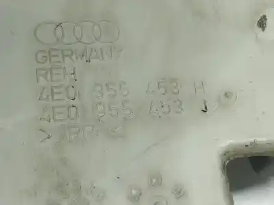 Second-hand car spare part windscreen washer bottle for audi a8 (4e2) 4.2 quattro oem iam references 4e0955453j  4e0955453h