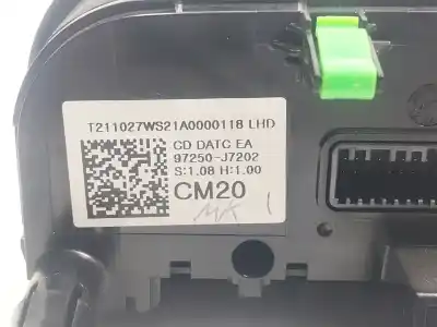 Автозапчасти б/у климат-контроль за kia xceed (cd) 1.0 t-gdi ссылки oem iam 97250j7202wk  97250j7202