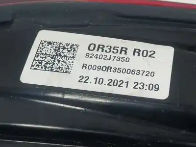 Автозапчасти б/у правый задний фонарь за kia xceed (cd) 1.0 t-gdi ссылки oem iam 92402j7350  j792432200