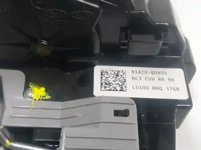 Автозапчастина б/у замок заднього правого дверя для hyundai bayon (bc3) 1.2 mpi посилання на oem iam 81420q0400  81420q0400