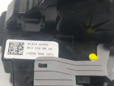 Автозапчастина б/у замок дверей заднього лівого для hyundai bayon (bc3) 1.2 mpi посилання на oem iam 81410q0400  81410q0400