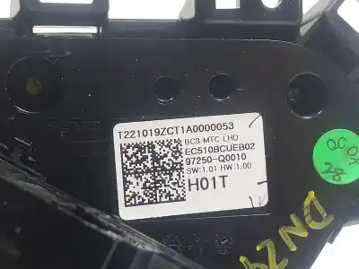Pièce détachée automobile d'occasion commande de chauffage / climatisation pour hyundai bayon (bc3) 1.2 mpi références oem iam 97250q0010tt6  97250q0010