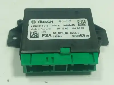Автозапчасти б/у электронный модуль за citroen c5 aircross (a_) 1.2 puretech 130 (arhnsj) ссылки oem iam 1640712880